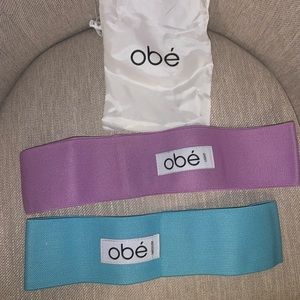 Obé workout resistance band set